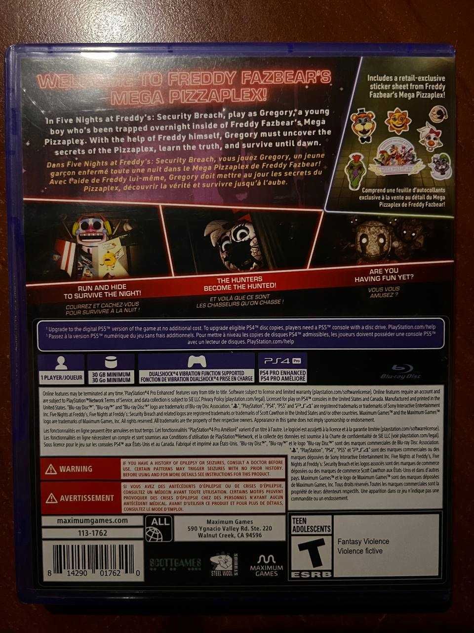 Five Nights at Freddy's Security Breach