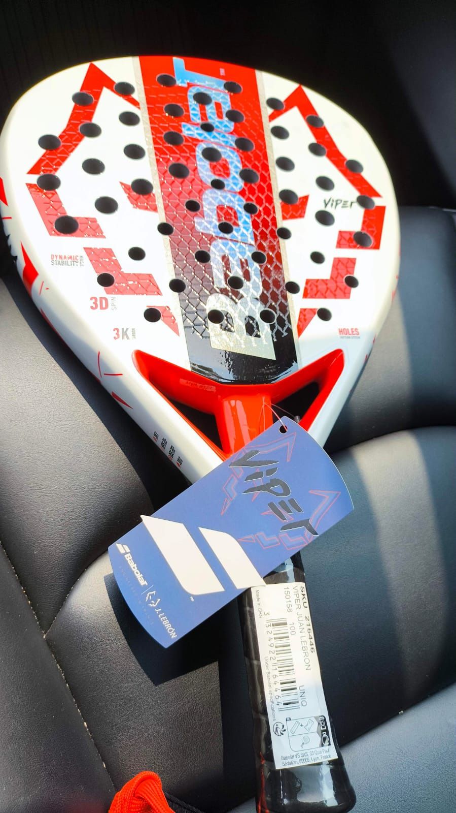 Raquete de Padel NOVA Babolat technical Viper Juan LeBron 2025