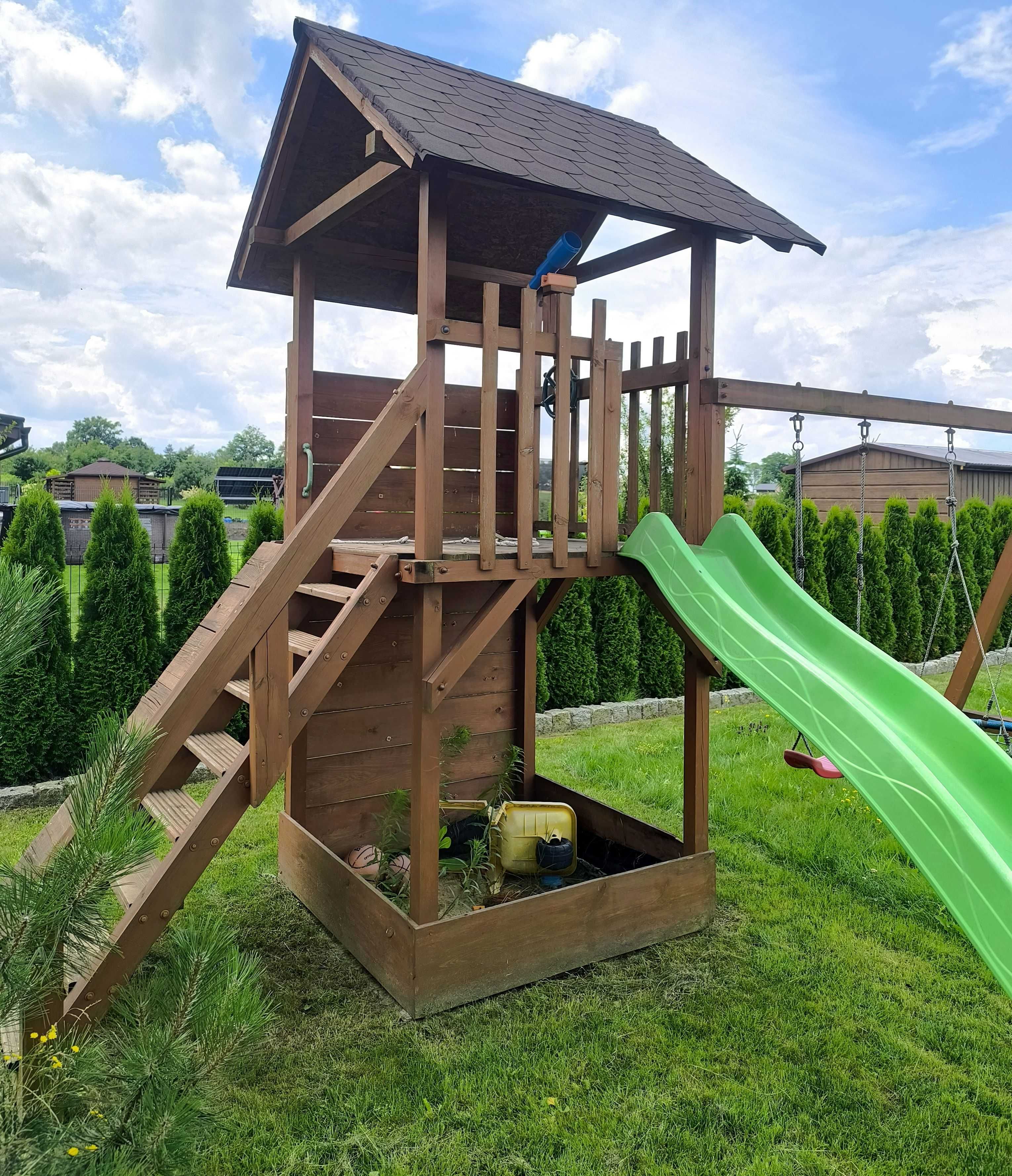 DUŻY plac zabaw, domek dla dzieci. SOLIDNE materiały