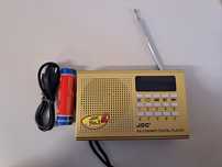 Mini radio kieszonkowe JOC kolor złoty