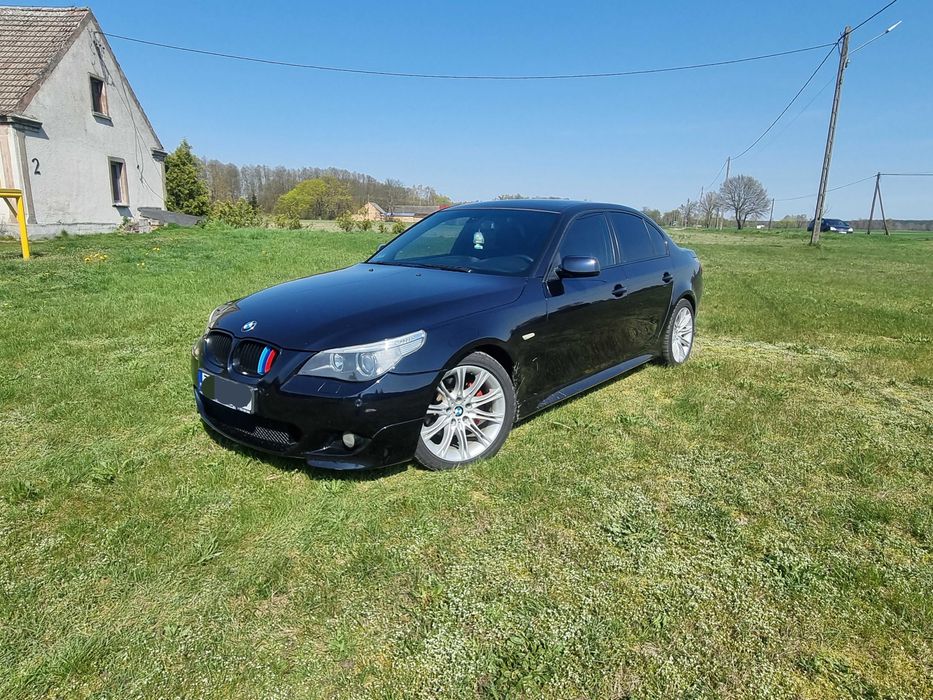 Bmw e60 ori m-pakiet N52B25A manual carbonschwarz wszystkie czesci!