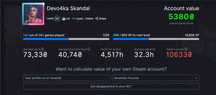 Личный Steam акаунт,Украина