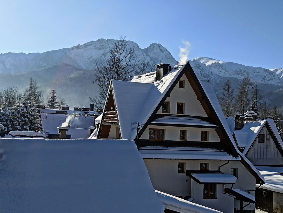 Pokój studio w centrum, widok  na Giewont 300 metrów do Krupówek