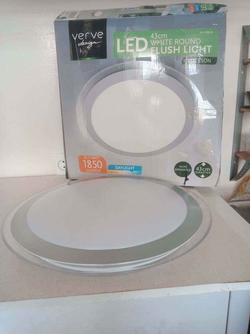 Plafon led lampa sufitowa 43cm 25W VERVE DESIGN ACL406GB