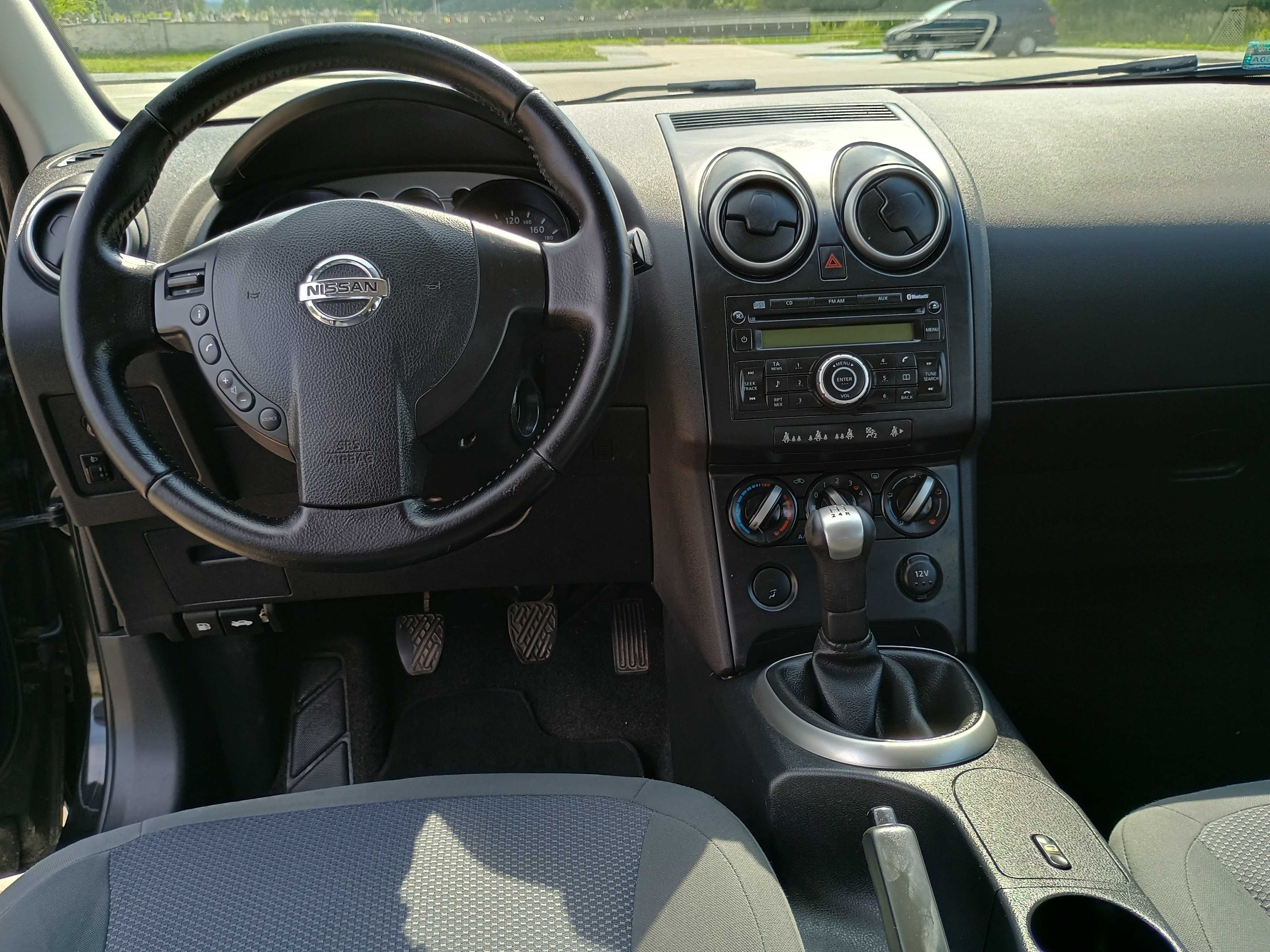 Nissan Qashqai Visia 1.6 benzyna 155 tys km klimatyzacja