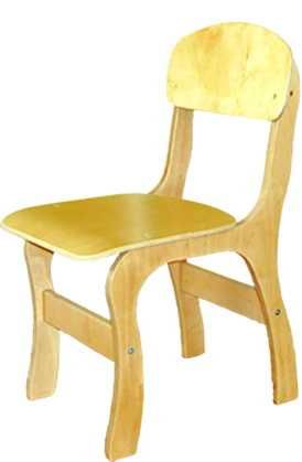 Стілець дитячий Фантазія лакований