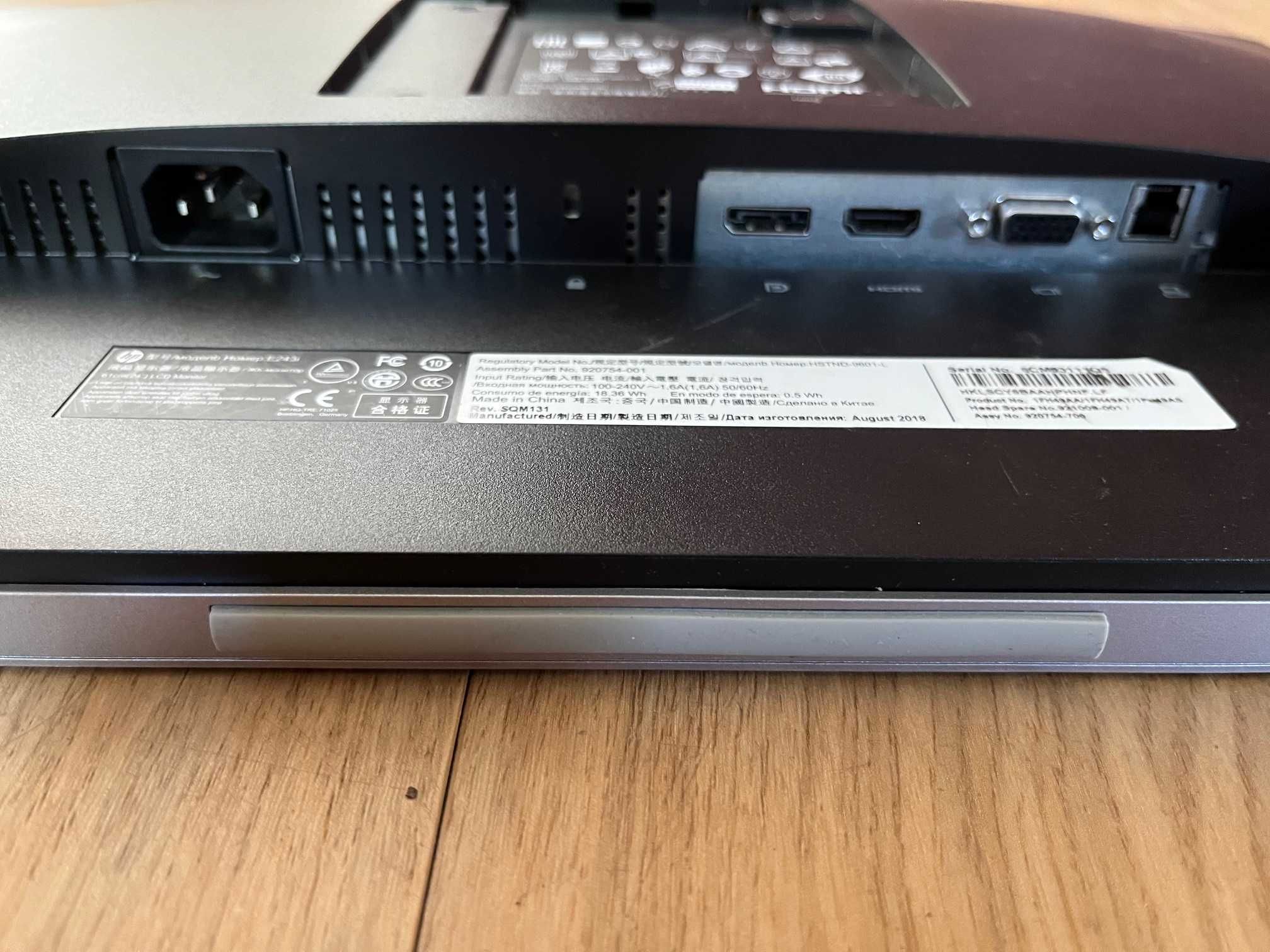 Monitor HP E243i 24"