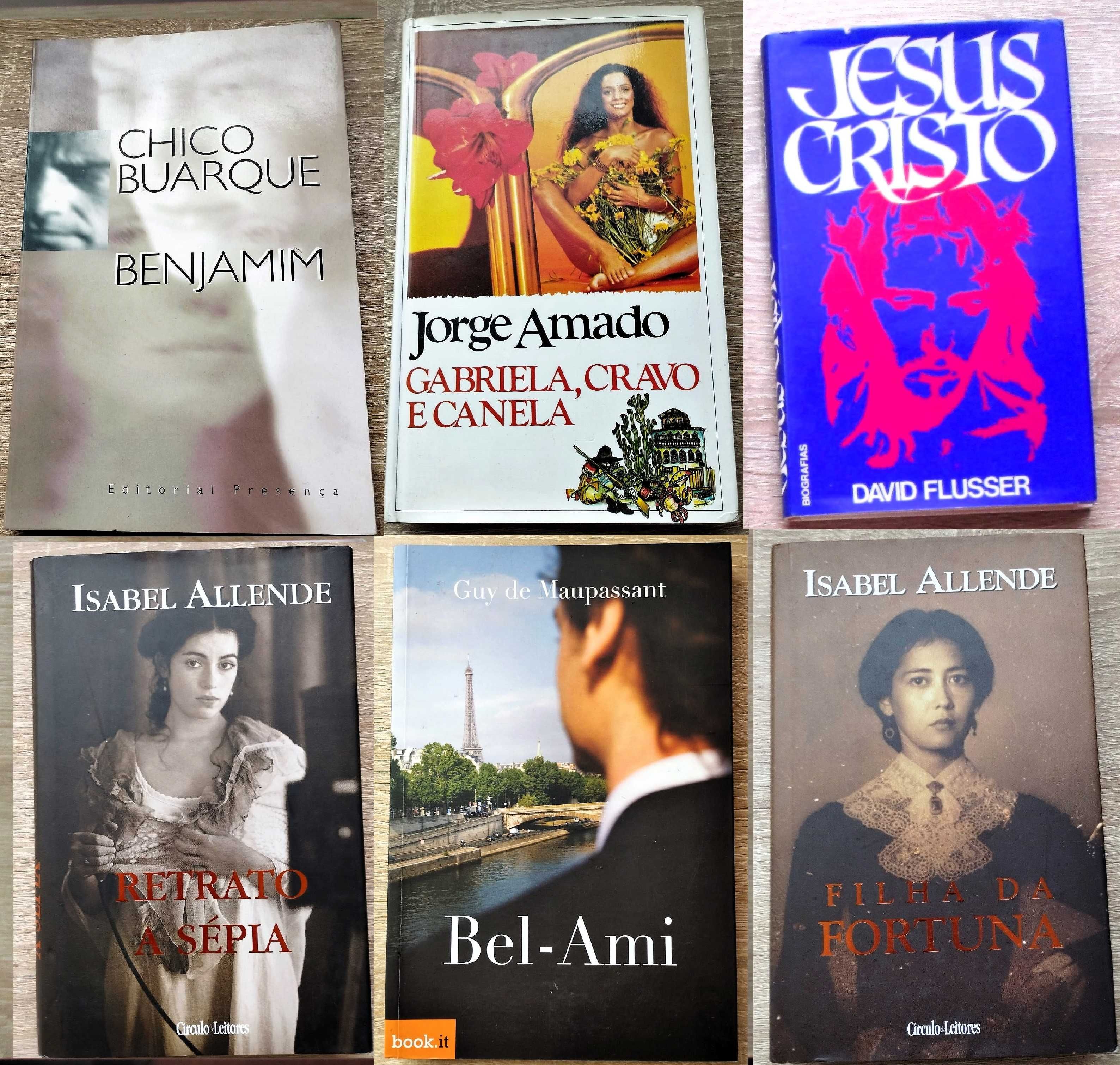 Jorge Amado, Chico Buarque, Isabel Allende, Jesus Cristo