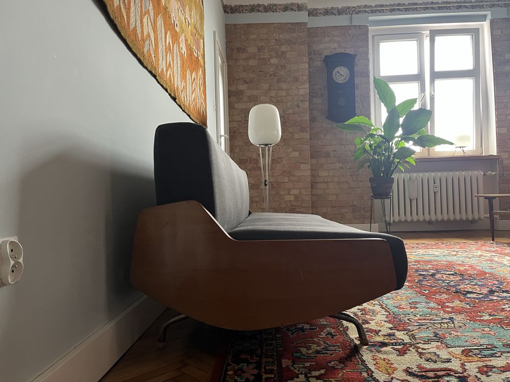Sofa T458 kanapa tapczan PRL Różański Hałas
