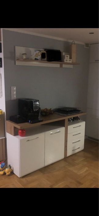 Nowoczesna Komoda i polka wiszaca