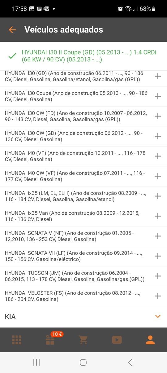 Discos para hyunday kia