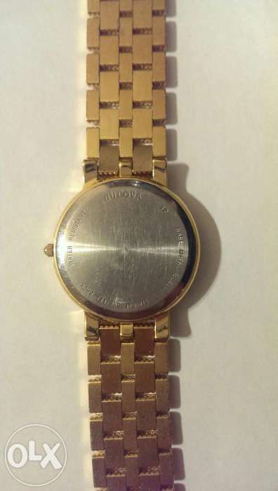 Продам женские часы Bulova gold plated, б/у 50$