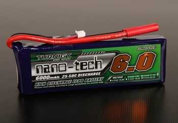 Akumulator TURNIGY nano-tech 6000mah 2S 25~50C