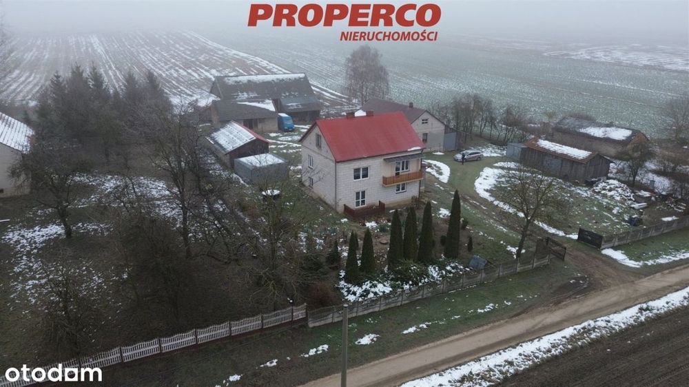 Gospodarstwo 1,83ha, dom i zabudowania, Szyszczyce