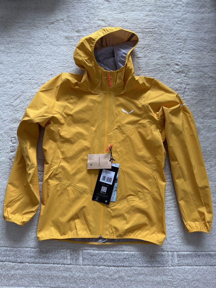 Kurtka  damska Salewa AGNER 2 PTX 3L W JKT gold