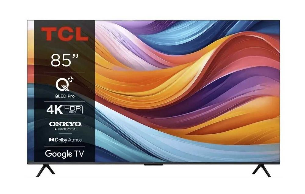 Telewizor QLED TCL 85T7B 85 cali 4K UHD Smart- Google TV