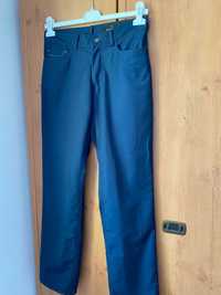 Granatowe spodnie męskie 176-182/82