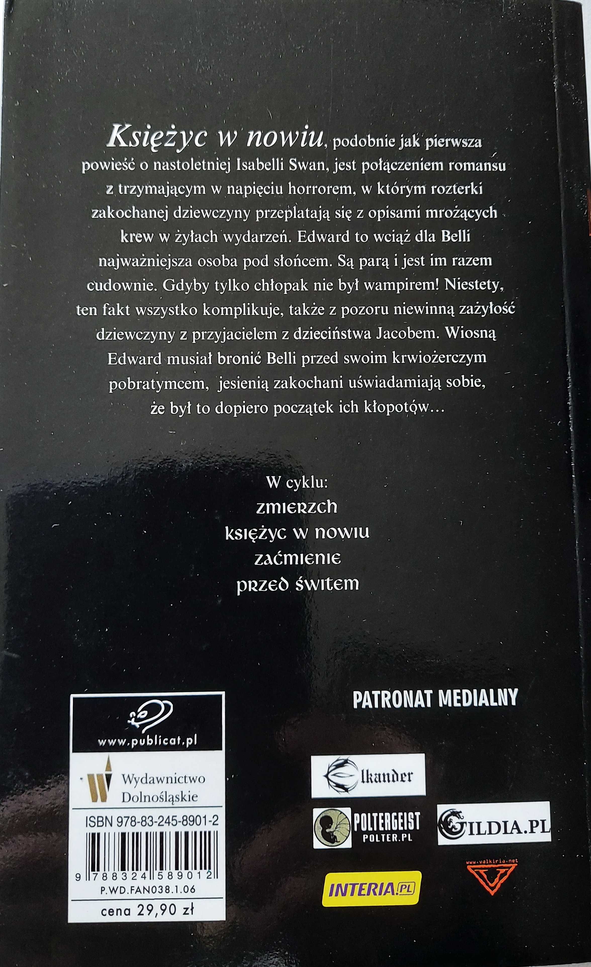 SAGA ZMIERZCH 4 tomy - Stephenie Meyer ETUI