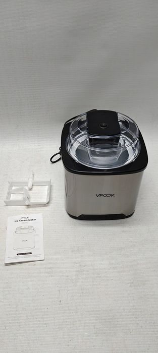 Maszyna Do Lodów Sorbetów Jogurtów Vpcok Direct SU-580 Stal