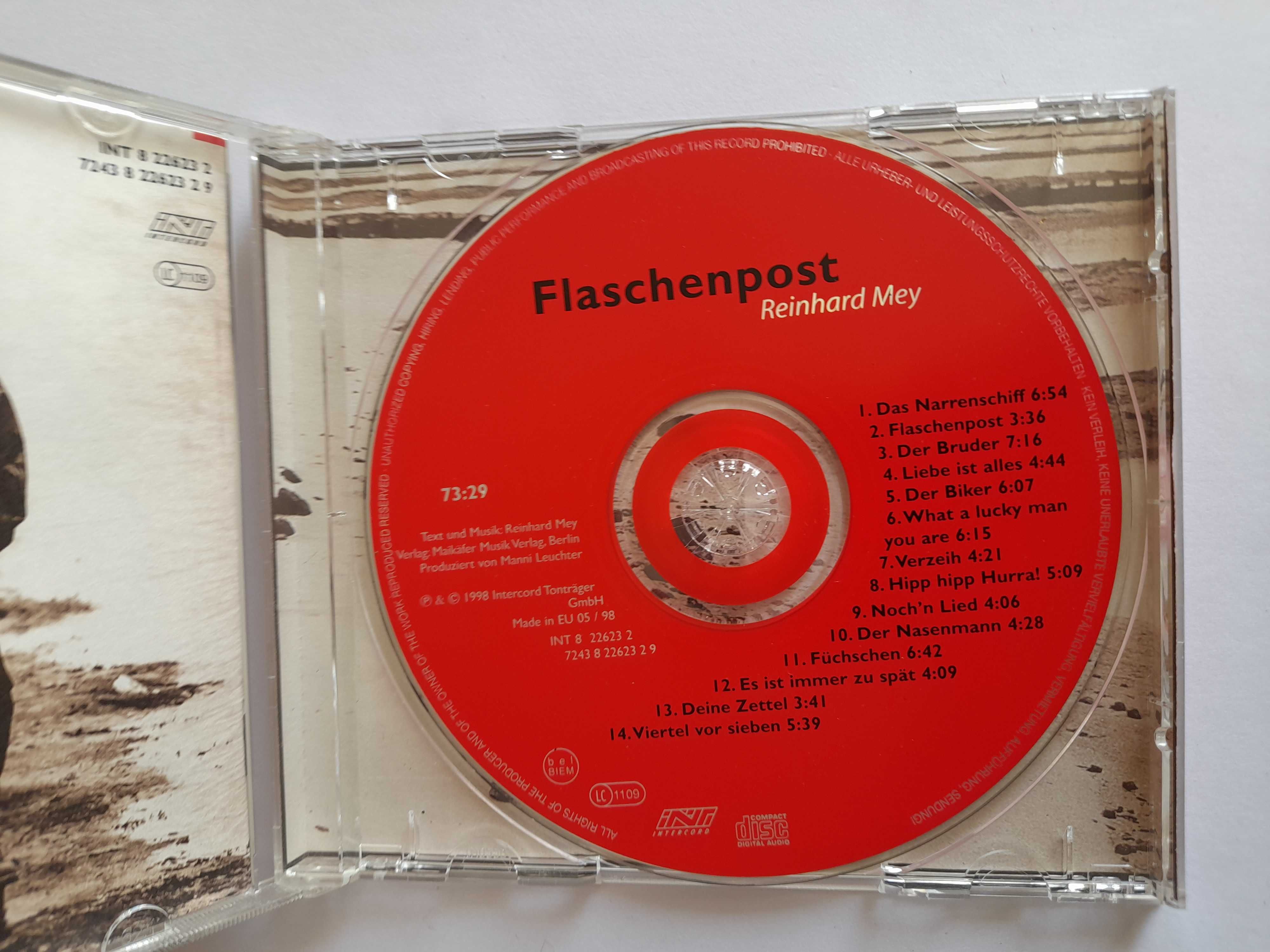 CD Flaschenpost - Reinhard Mey