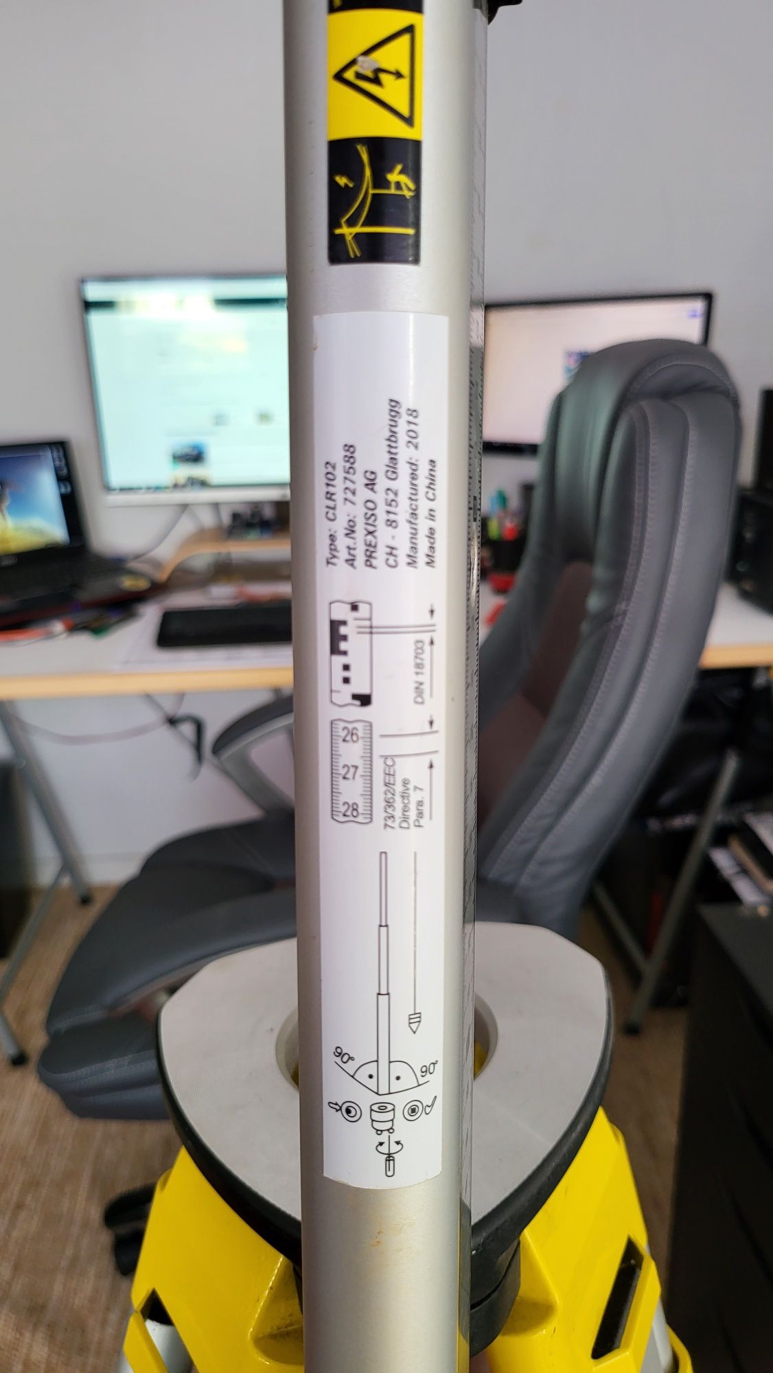 Kit georeferência nivel óptico Leica Geosystems