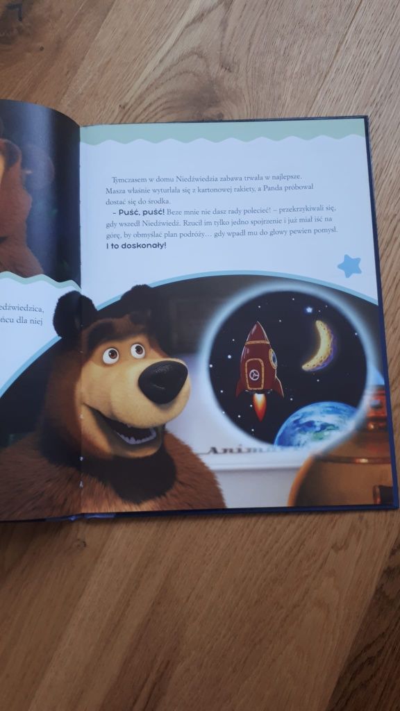 Masza i niedźwiedź książka dla dzieci