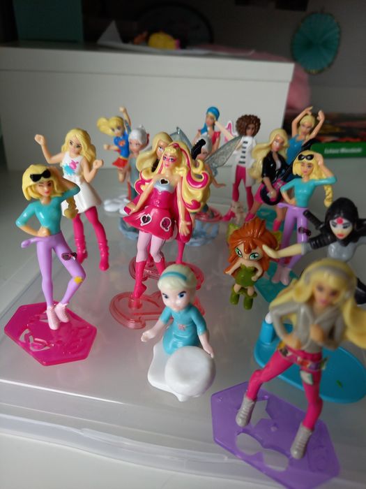 Figurki z Kinder, Barbie, wielki zestaw kolekcjonera