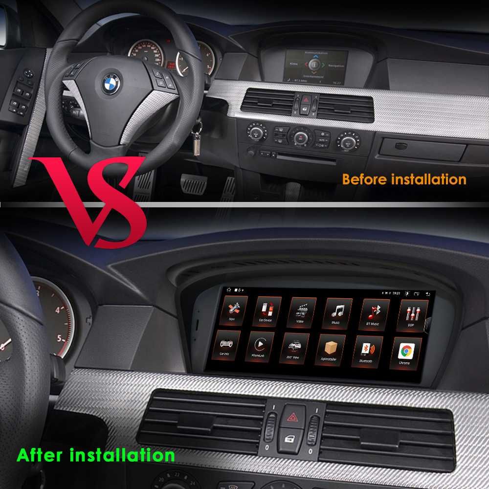 Radio FM GPS WiFi CarPlay Android BMW 3 E90 E93 5 E60 E61 E63 E64 CCC