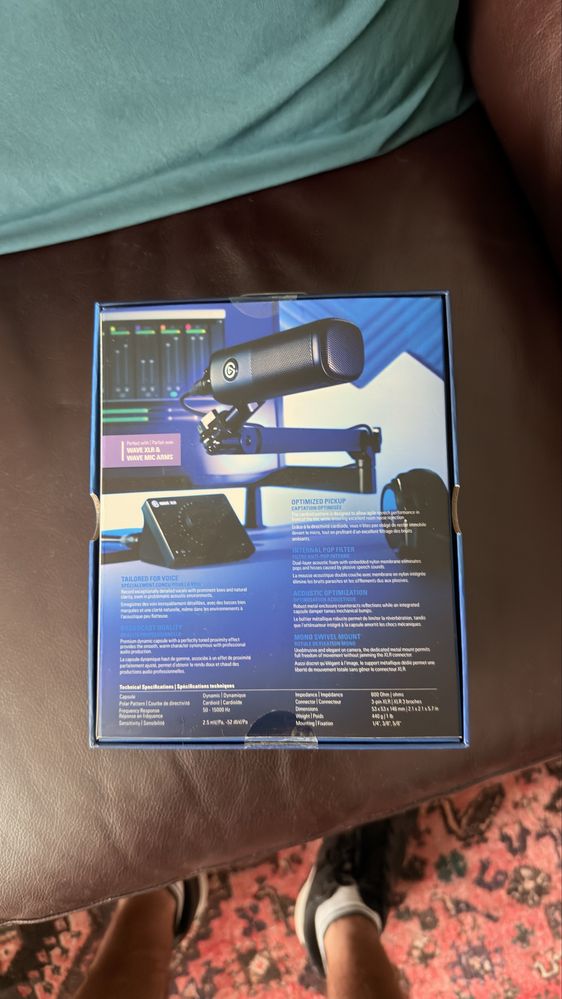 Elgato Wave DX Microfone