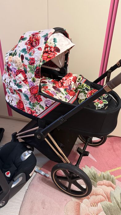 Cybex Priam Lux R Spring Blossom коляска