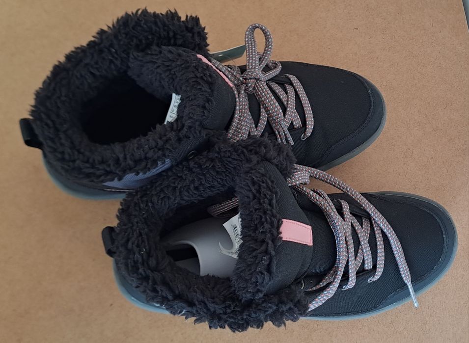 Buty trapery damskie ocieplane waterproff