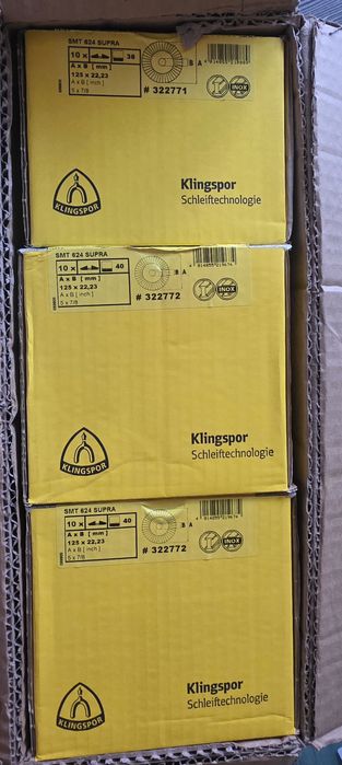 Tarcze do stali Klingspor SMT 624 Supra