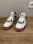 Jordan 4 red fire biało czerwone