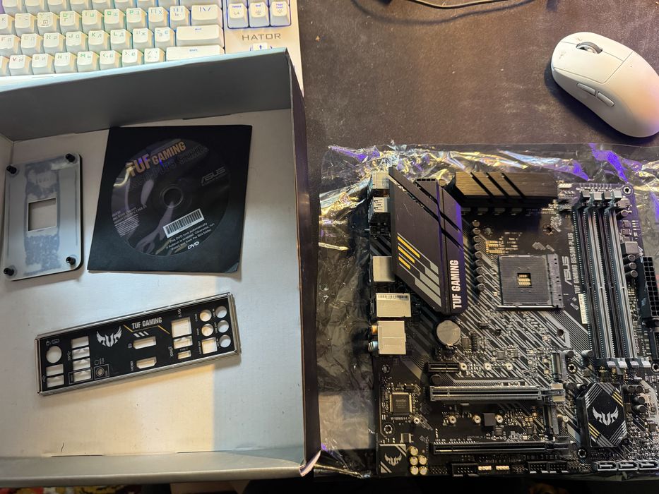 Asus tuf gaming b550m-plus Материнская плата AM4