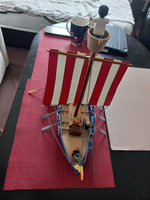 Playmobile łódź wikingów Asterix
