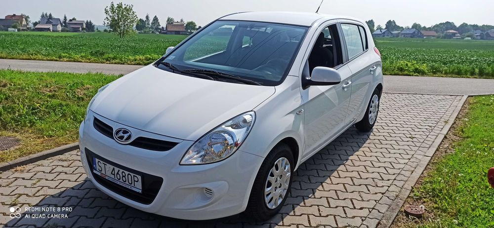 Hyundai i20, 2012r, benzyna 1.3, zadbany