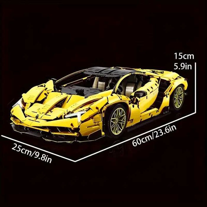 Конструктор Technic Lamborghini Centenario. Масштаб 1:8. 3899 деталей.