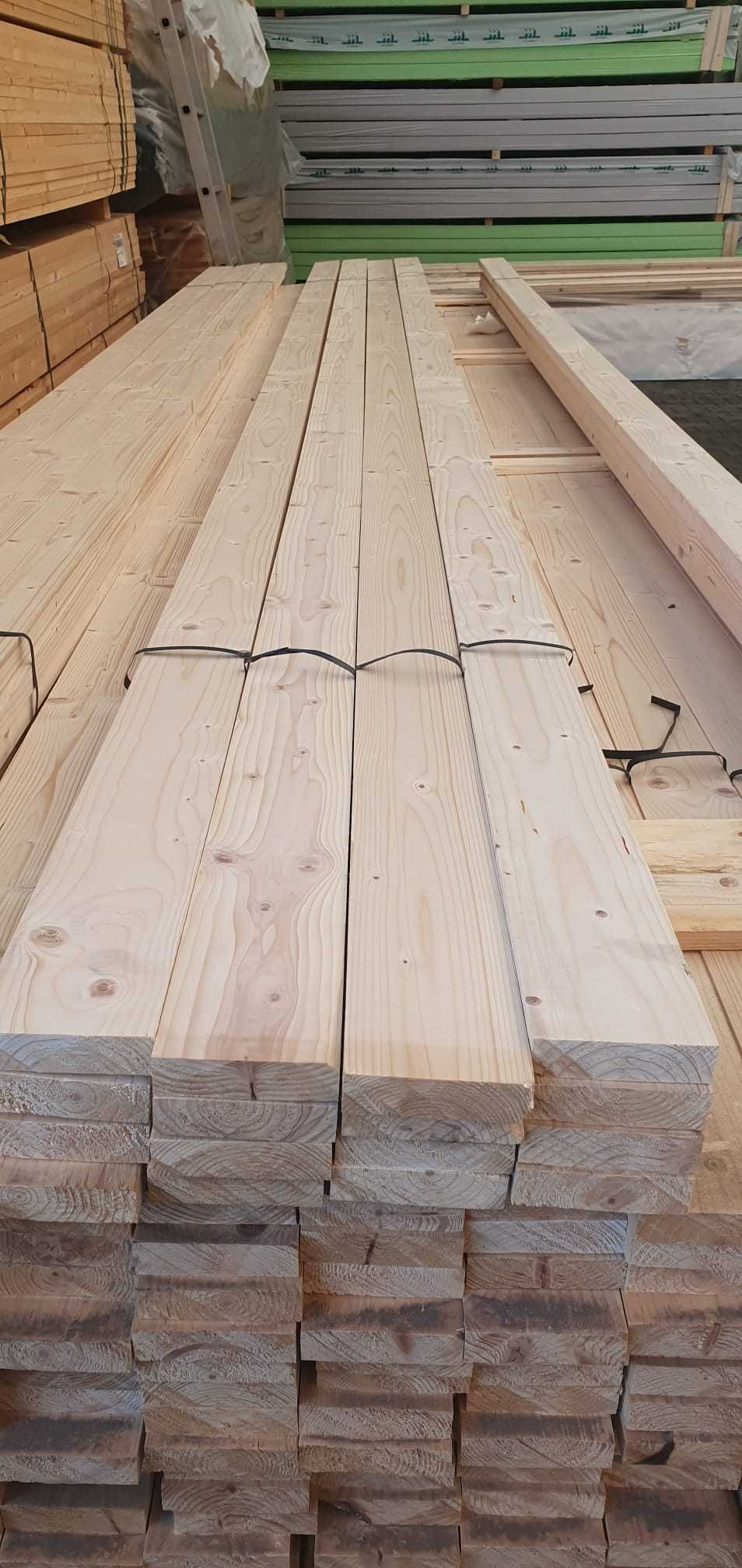 24x90 łata sucha kontra świerk AB pod blache na rąbek