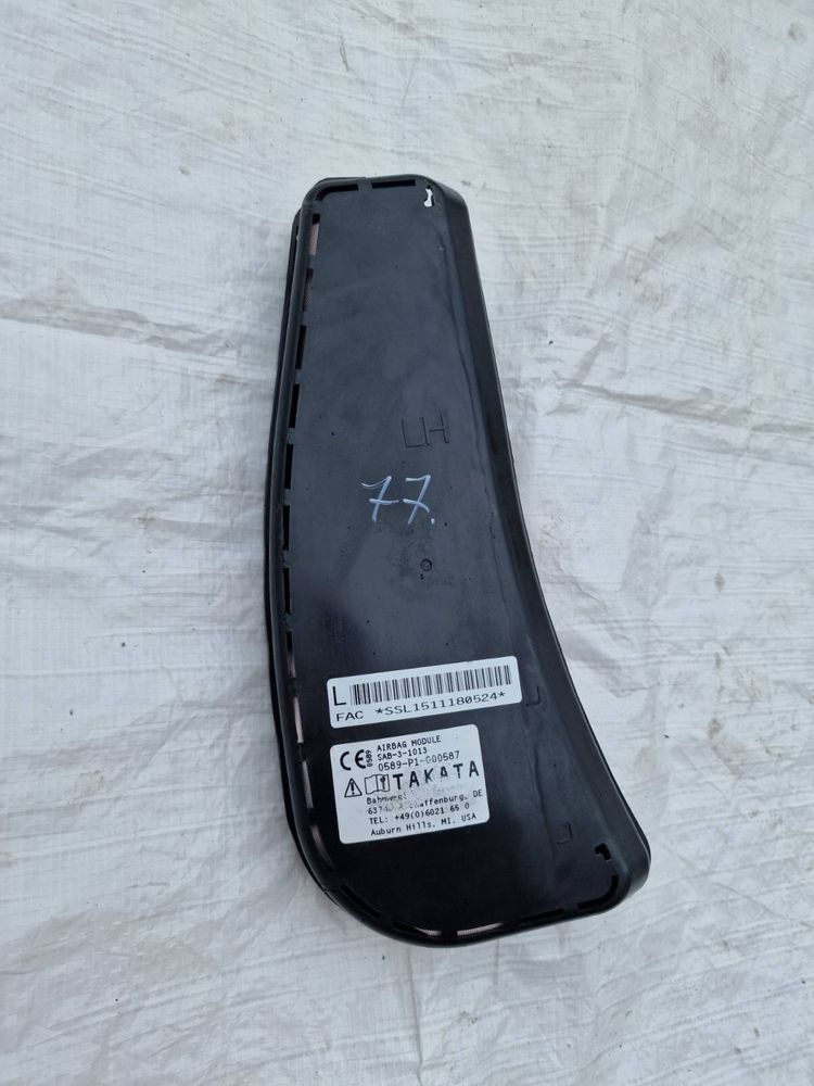 Poduszka fotela kierowcy ford mustang 2015, 2016, 2017, 2018, 2019 vi