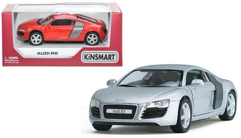 Metalowe auto model prezent audi r8 1:36