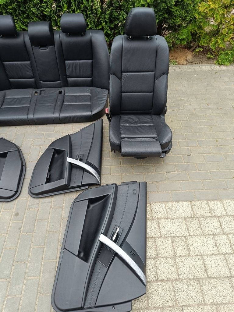 BMW E60 E61 fotele sportsitze kanapa skóra M pakiet sporty tapicerka