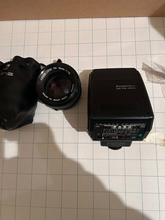 Zestaw aparatów analogowych CANON T70. + walizka