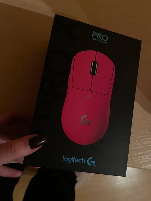 Logitech g pro x superlight розовая