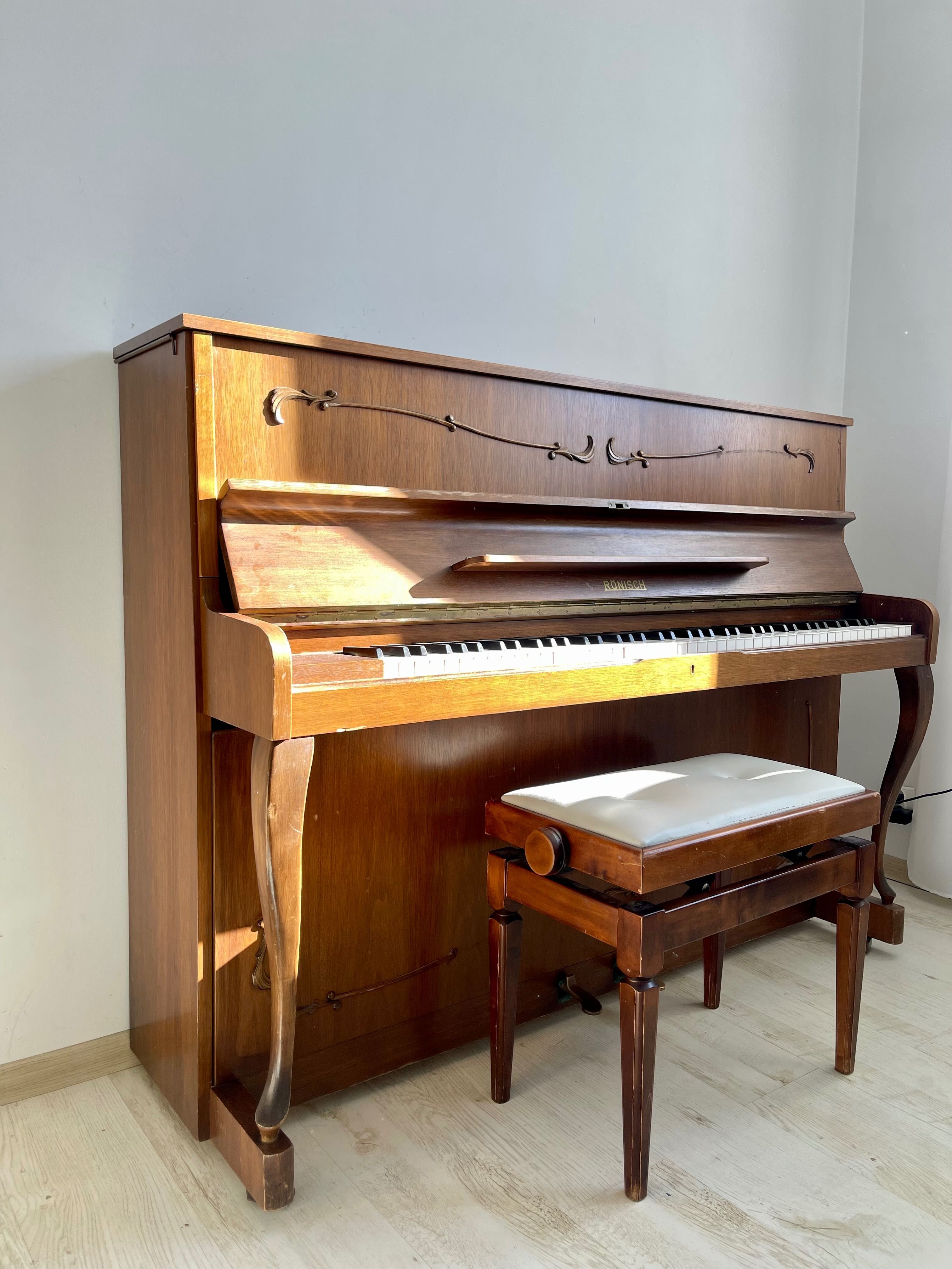 Pianino Rönisch – niemieckie, 123 cm, stan bardzo dobry