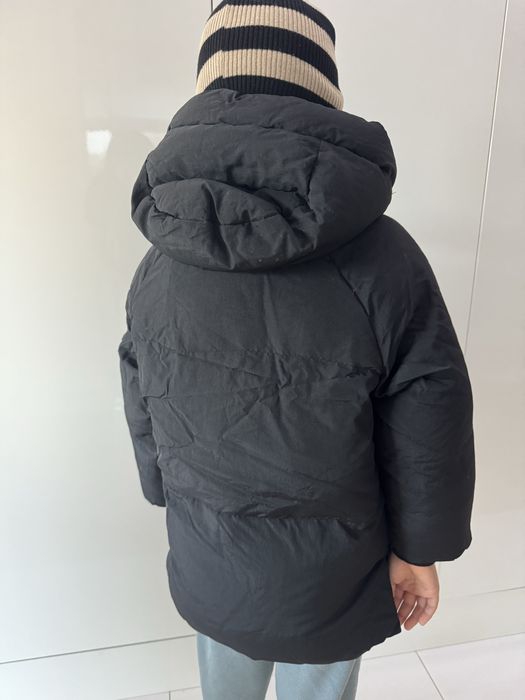 Kurtka zimowa Zara r.116 czarna puchowa