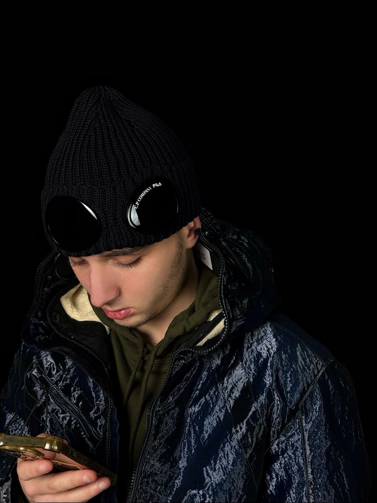 c.p. company fila goggle hat beanie оригинал