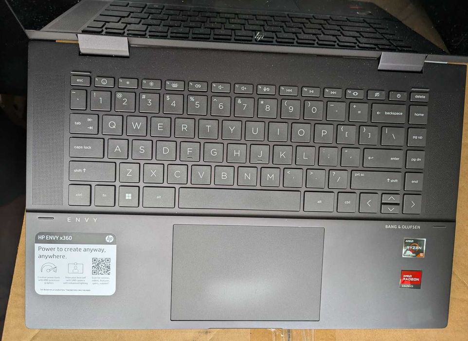 корпус топкейс кришка охолодження HP envy x360 15-ey0013dx