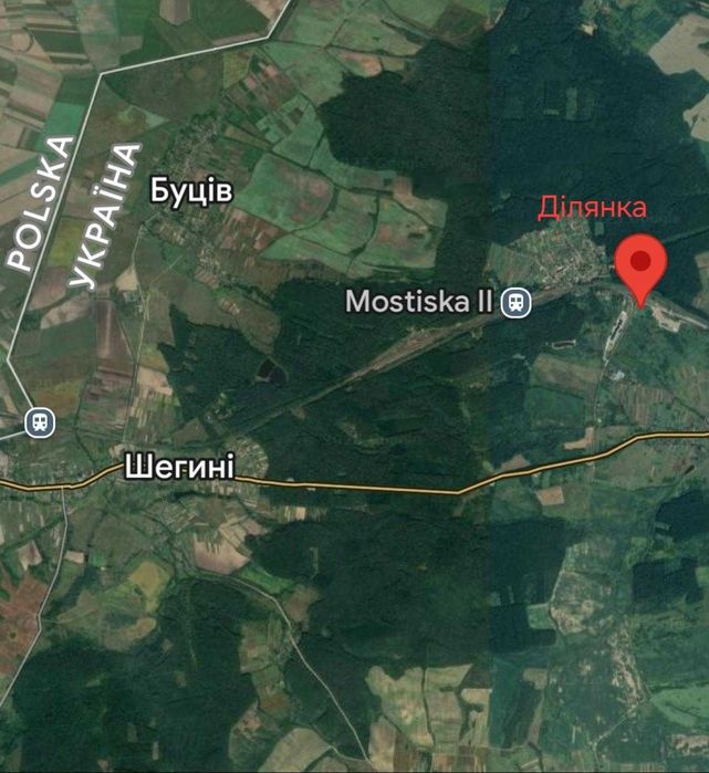 Продаж ділянки комерційного призначення, Шегині