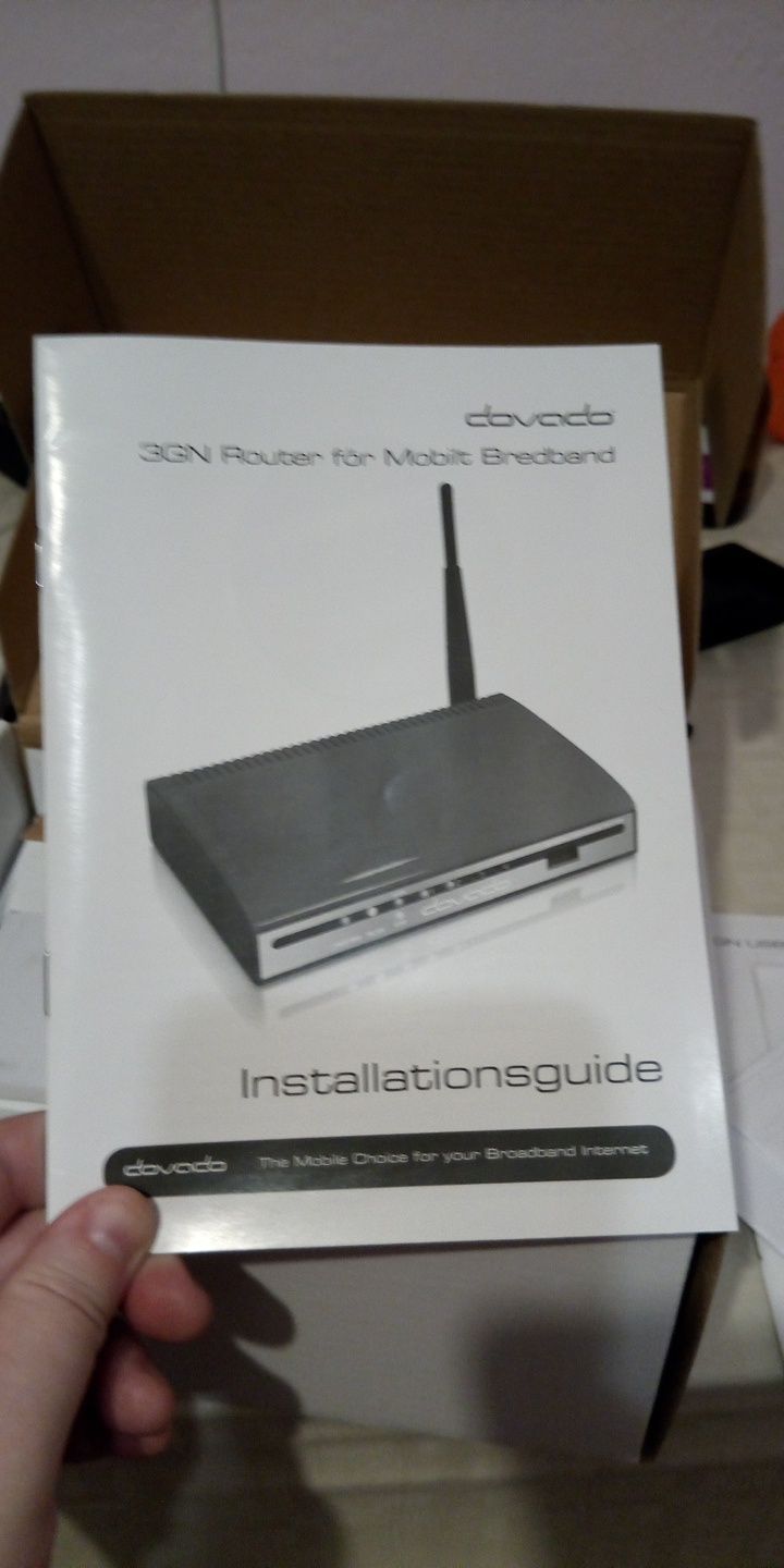 Router do internetu mobilnego i z kabla ethernet