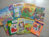 Zestaw kreatywny edukacyjny książeczki kolorowanki dla dzieka